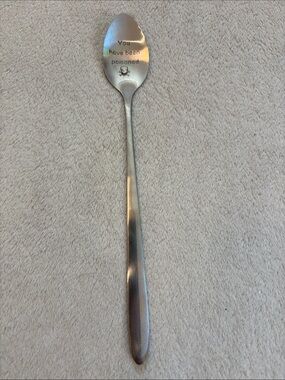 You Have Been Poisoned Joke Stainless Steel Long Handle Spoon